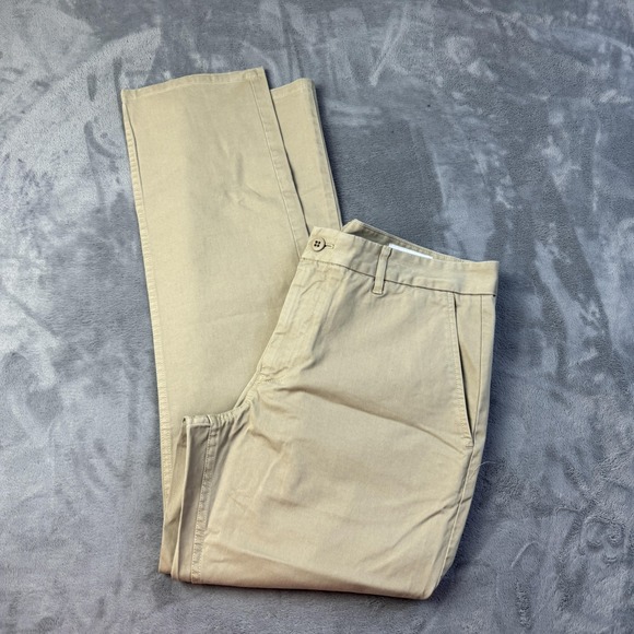 Bonobos Other - Bonobos Dress Pants Mens 33x30 Flat Front Classic Chino Pockets‎ Business NEW